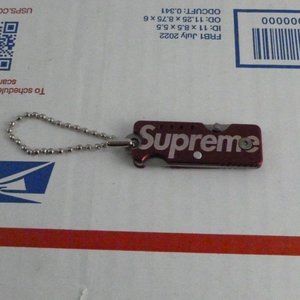 Supreme Keychain Key Ring Chain